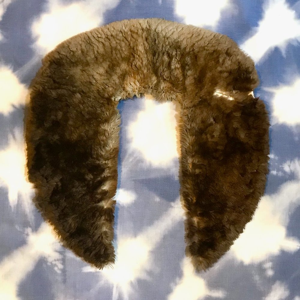 vintage fur shrug